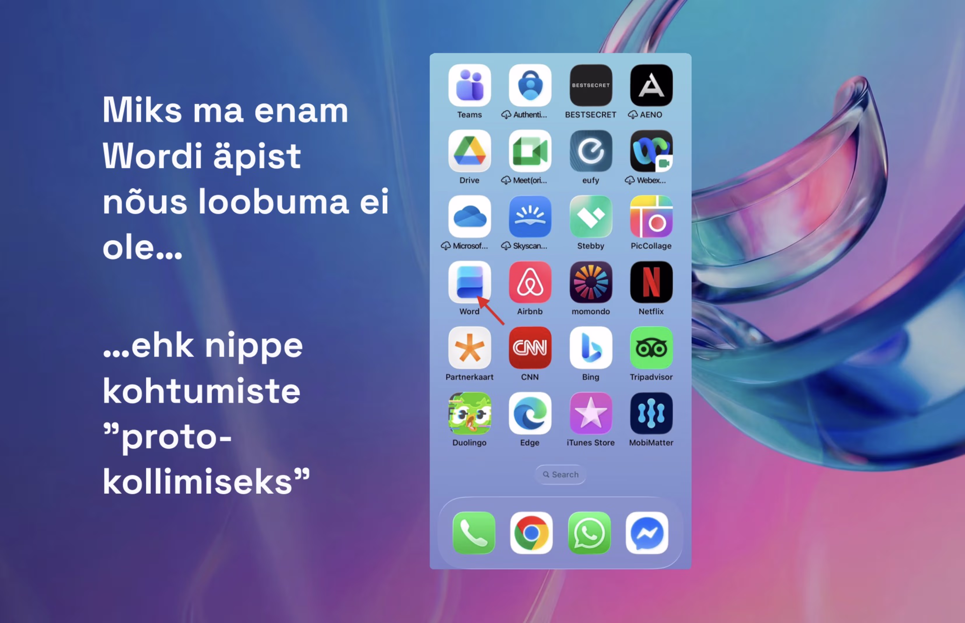 Kuidas lihtsalt luua koosolekute protokolle telefonis oleva Wordi äpiga?